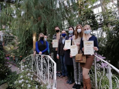 Студенты «Волонтеры Сибирского ботанического сада ТГУ» получили дипломы Эндаумент-фонда ТГУ